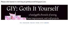 Tablet Screenshot of gothityourself.com